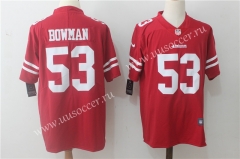 NFL San Francisco 49ers Red #53 Jersey