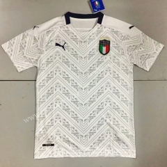 2020 Europe Italy Away White Thailand Soccer Jersey AAA-417