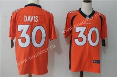 NFL Denver Broncos Orange #30 Jersey