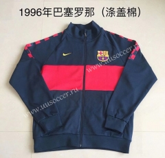 1996 Retro Version Barcelona  Royal Blue Thailand Soccer Jacket -AY