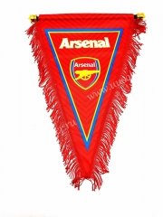 Arsenal Red Soccer Triangle Flag