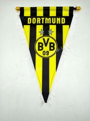 Borussia Dortmund Yellow Soccer Triangle Flag