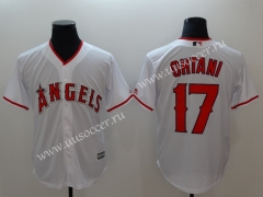 MLB Anaheim Angels White #17 Jersey
