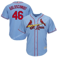 MLB St. Louis Cardinals Blue  #46 Jersey