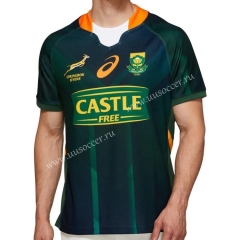 2020 South Africa SEVENS Home Green Thailand Rugby Jersey