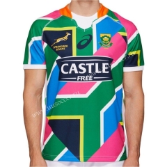 2020 South Africa SEVENS Away Camouflage Thailand Rugby Jersey