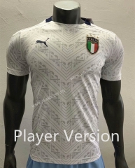 Player Version 2020 European Cup Italy Away White Thailand Soccer Jersey AAA-818