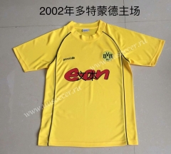 2002 Retro Version Borussia Dortmund Yellow Thailand Soccer Jersey AAA