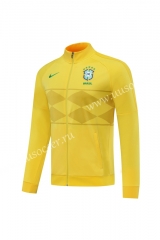 2020-2021 Brazil Yellow Soccer Jacket TOP-LH