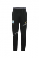 2020-2021 Brazil Black Soccer Long Pants-LH