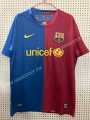 0809 Retro Version Barcelona Home Red & Blue Thailand Soccer Jersey AAA-811