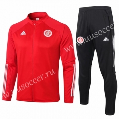 2020-2021 Brazil SC Internacional   Red Thailand Soccer Jacket Uniform -815