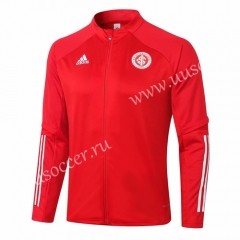 2020-2021 Brazil SC Internacional Red Thailand Soccer Jacket-815