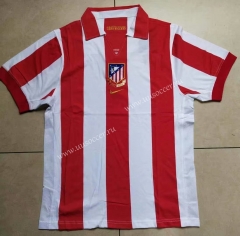 1903-2003 Retro Version Atletico Madrid Home Red & White Thailand Soccer Jersey-912