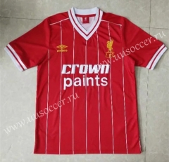 1981-1984 Liverpool Home Red Thailand Soccer Jersey AAA