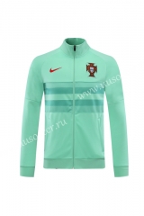 Player Version 2020-2021 Portugal Light Green Thailand Jacket -LH