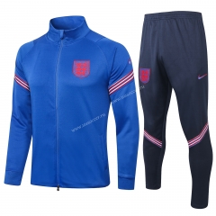 2020-2021 England multicolor Blue Soccer Thailand Jacket Uniform-815