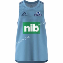 2020 Blues Blue Rugby Shirt Vest