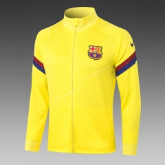 2020-2021 Barcelona Yellow Thailand Soccer Jacket -815