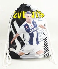 2020-2021 Juventus FC Black & White Football Bag