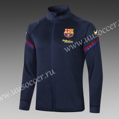 2020-2021 Barcelona Royal Blue Thailand Soccer Jacket -815