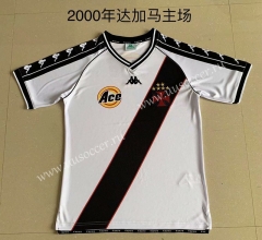 2000 Retro Version CR Vasco da Gama White Thailand Soccer Jersey AAA-709