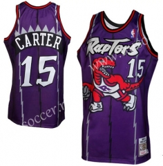 Mitchell&Ness NBA Toronto Raptors Purple  #15 Jersey