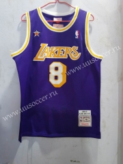 All-Star 98 Honor Edition NBA Lakers Blue #8 Jersey