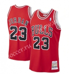 Mitchell&Ness NBA Chicago Bull Red #23 Jersey