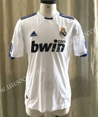 2010-2011 Retro Version Real Madrid White Thailand Soccer Jersey AAA-SL