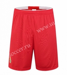 Retro Version Real Madrid Red Thailand Soccer Shorts-SJ
