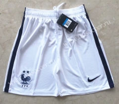 2020-20201 France Away White Thailand Soccer Shorts