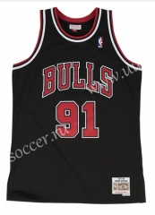Mitchell&Ness NBA Chicago Bull Black #91 Jersey
