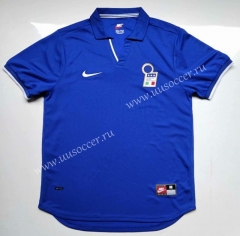 1998 Retro Version Italy Home Blue Thailand Soccer Jersey AAA-912