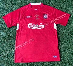 2005 Retro Version Liverpool Home Red Thailand Soccer Jersey AAA-503