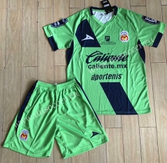 2020-2021 Monarcas Morelia Green Soccer Uniform