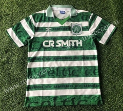 1995-1997 Retro Version Celtic Home White & Green Thailand Soccer Jersey AAA-503