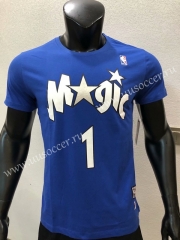 NBA Orlando Magic Blue #1 Cotton T-shirt