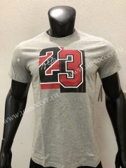 Jordan Paris Gray #23 Cotton T-shirt