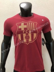 Barcelona Red Cotton T-shirt