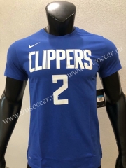 NBA Cleveland Cavaliers Blue #2 Cotton T-shirt