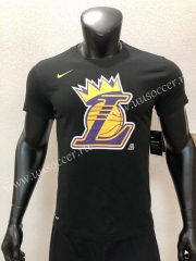 NBA L.A. Lakers Black Cotton T-shirt