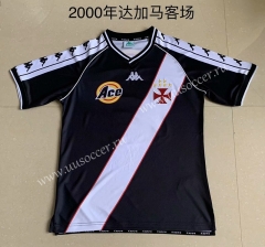 2000 Retro Version CR Vasco da Gama Black Thailand Soccer Jersey AAA-709