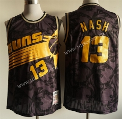 NBA Phoenix Suns Purple Mesh printing #13 Jersey