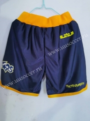Monstars Joint Edition NBA Lakers Blue Shorts