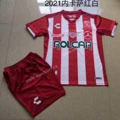 2020-2021 CD Necaxa Red & White  Soccer Uniform