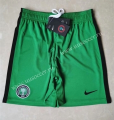 2020-2021 Nigeria Home Green Thailand Soccer Shorts