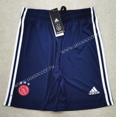2020-2021 Ajax Away Royal Blue Thailand Soccer Shorts