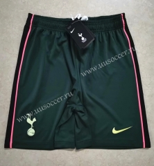 2020-2021 Tottenham Hotspur Away Green Thailand Soccer Shorts