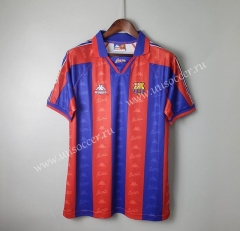 1996-1997 Retro Version Barcelona Red & Blue Thailand Soccer Jersey AAA-811